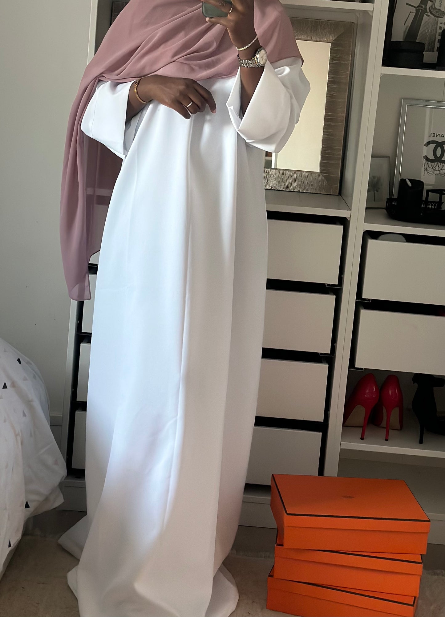 Abaya BLANCO