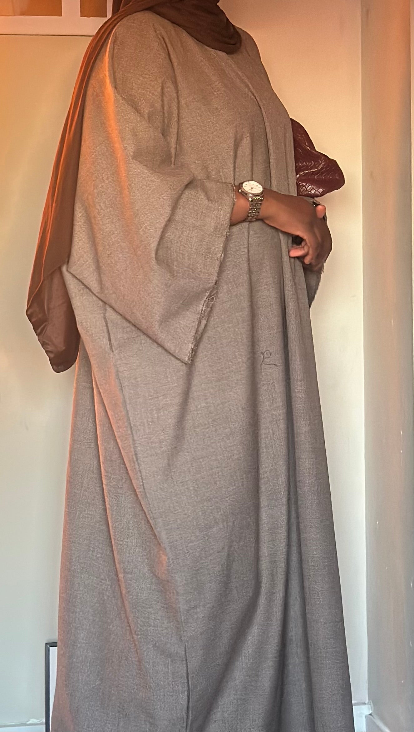 ROBE AMARA (couleur taupe)
