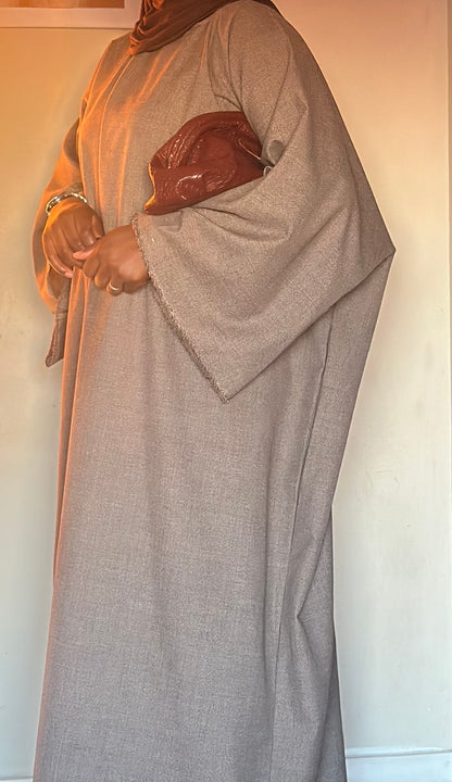ROBE AMARA (couleur taupe)